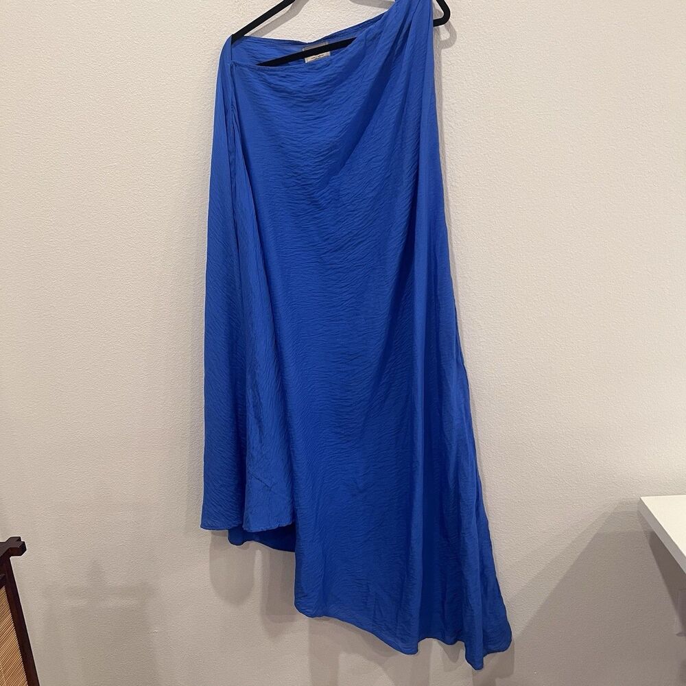 9 Seed Resort Dress One Size Taormina Dress Blue Summer Party Vacation Lagenlook - Picture 4 of 10